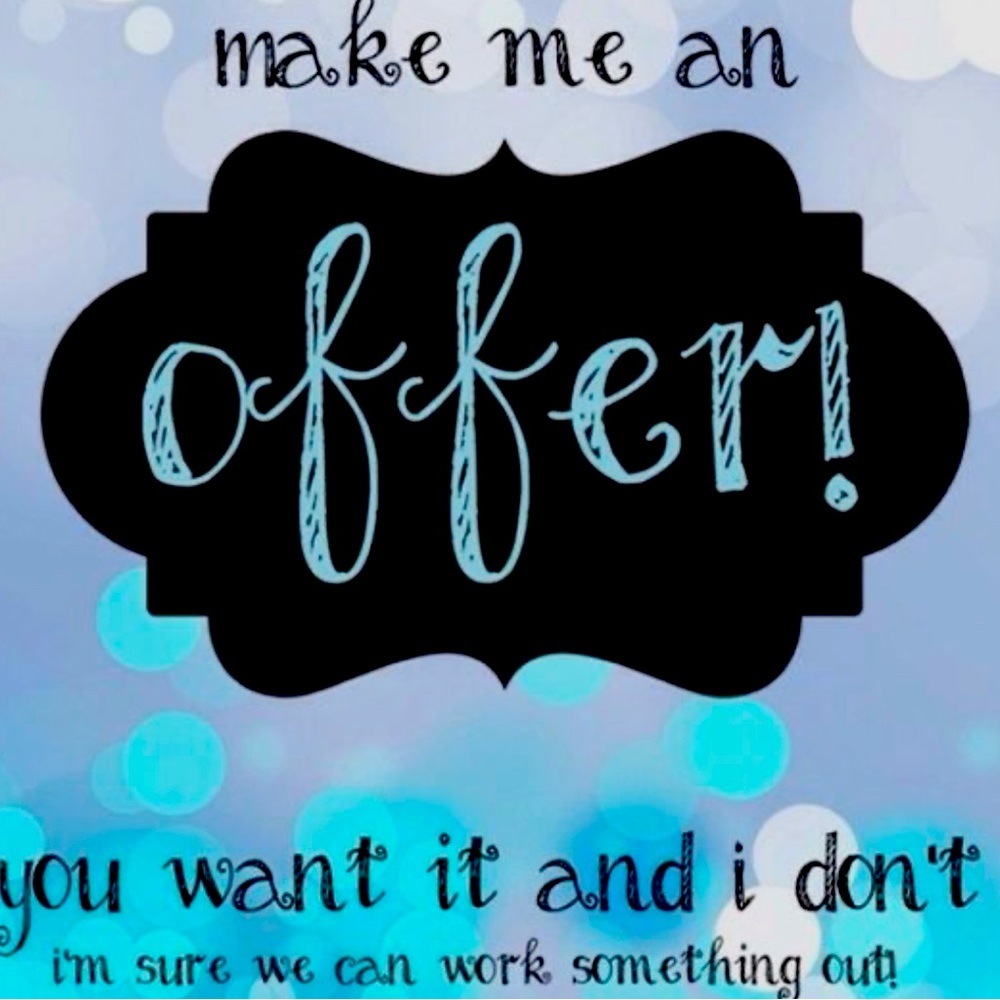 Make me an offer!